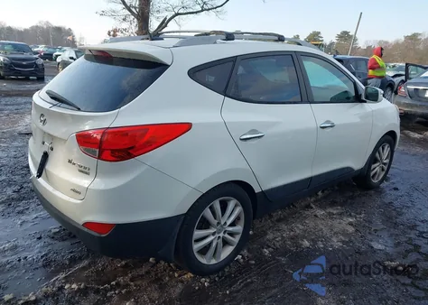 2012 Hyundai Tucson Limited из США, поврежденный, VIN KM8JUCAC5CU382313